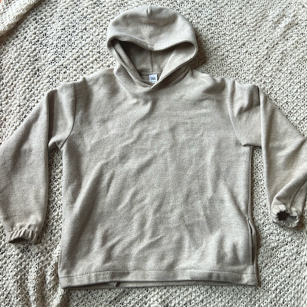 Zara (Mens) Fleece Hoodie w/ side pockets - L